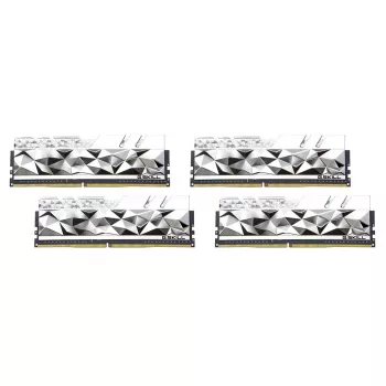 DIMM 64 GB DDR4-3600 (4x 16 GB) quad-kit, memoria RAM argento, F4-3600C16Q-64GTESC, Trident Z Royal Elite, INTEL XMP