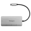 Hub di interfaccia Targus ACH226EU USB 3.2 Gen 1 (3.1 Gen 1) Type-C 5000 Mbit/s argento