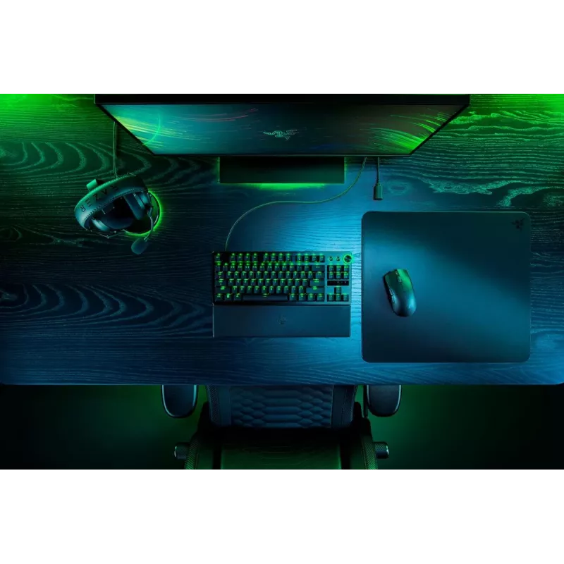 Mouse Razer Viper V3 Pro per destrimani RF wireless + USB Type-C ottico 35000 DPI