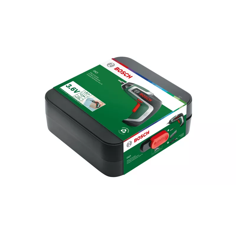 Bosch IXO 7 0 603 9E0 000 avvitatore a batteria, 3,6 V, portainserti magnetico, nero