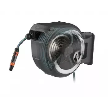 Avvolgitubo da parete Gardena RollUp Automatic nero grigio