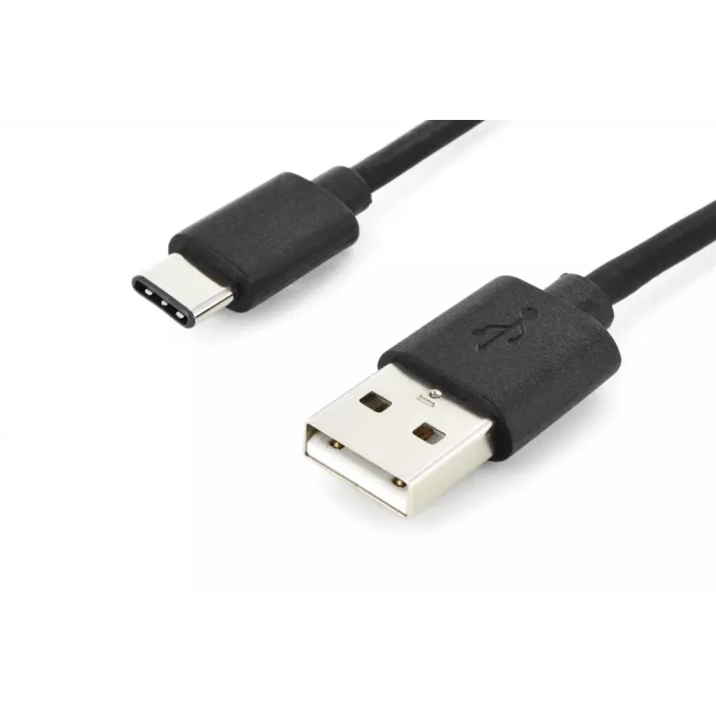 DIGITUS ASSMANN cavo di collegamento USB Type-C, Type-C a A M/M, 1m 3A, 480MB, versione 2.0, nero