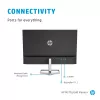 Monitor HP M27fq 27 pollici Quad HD 2560x1440 IPS LCD, 300 cd/m², 75 Hz, 5 ms, argento