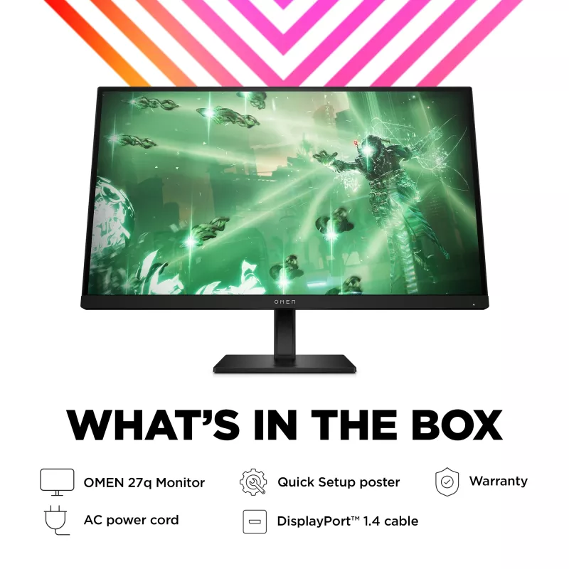 OMEN by HP 27 pollici QHD 165Hz monitor gaming - OMEN 27q