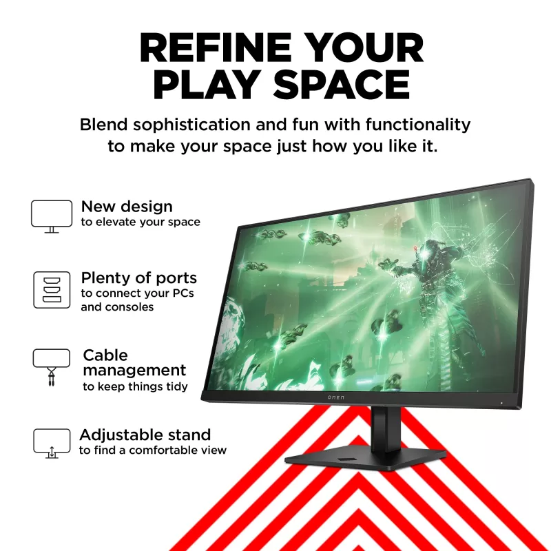 OMEN by HP 27 pollici QHD 165Hz monitor gaming - OMEN 27q
