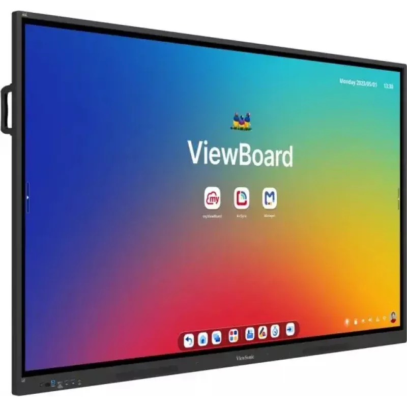 ViewSonic ViewBoard IFP8634 display interattivo, 86 pollici (218 cm), 4K UHD 3840 x 2160, multi-touch, Android 14 EDLA, 8 GB RAM, 350 cd/m², nero