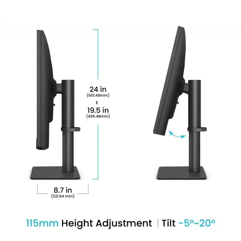 Monitor per computer BenQ PV3200U 31,5 pollici (80 cm) 3840×2160 4K IPS LCD, 5 ms, USB-C, VESA, altoparlanti, nero