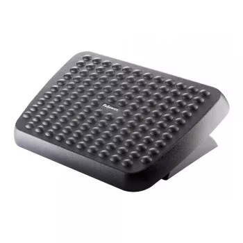 Poggiapiedi Fellowes Standard ergonomico da sottoscrivania, nero, regolabile in altezza, larghezza 330 mm