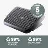 Fellowes Standard poggiapiedi, nero