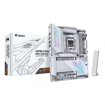 Scheda madre GIGABYTE X870E AORUS PRO X3D ICE, AMD AM5, ATX