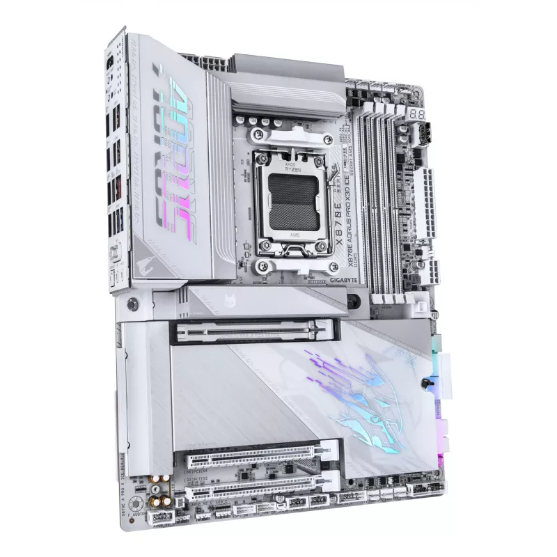 Scheda madre GIGABYTE X870E AORUS PRO X3D ICE, AMD AM5, ATX