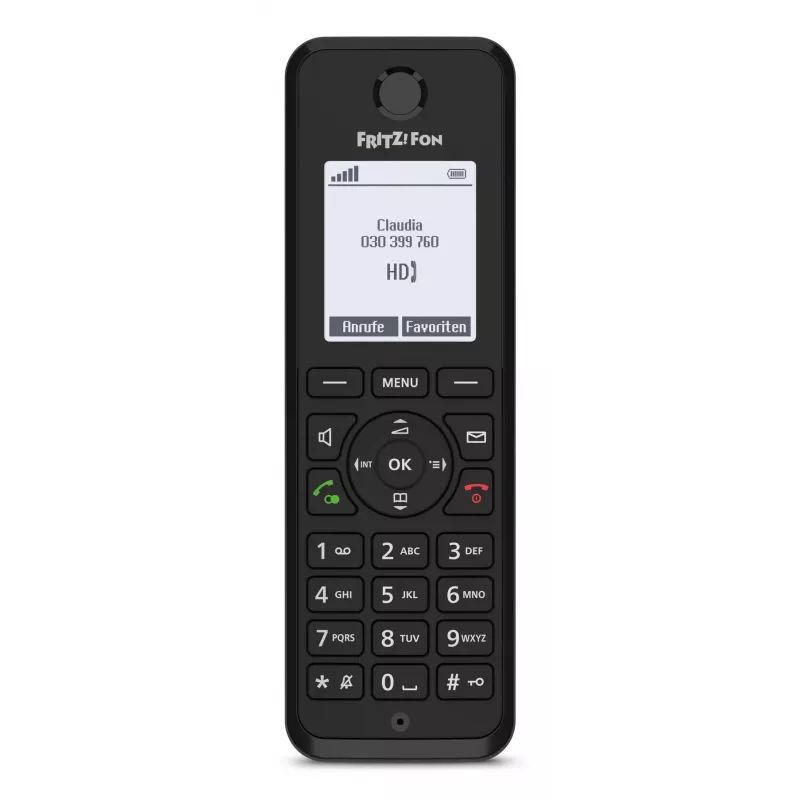 Telefono DECT FRITZ Fon M3 cordless identificazione chiamante nero