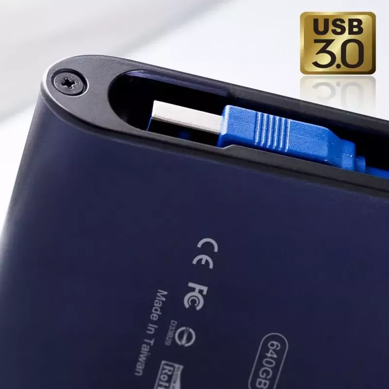 Silicon Power Armor A80 disco rigido esterno, 2 TB, 2,5 pollici, USB 3.1 Gen 1, blu