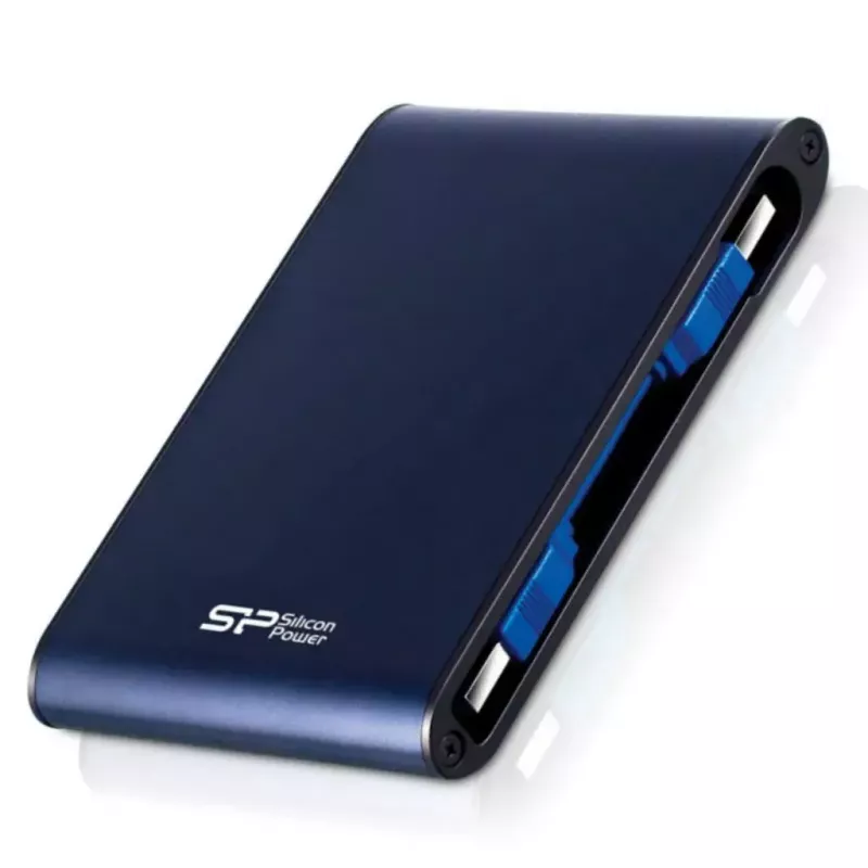Silicon Power Armor A80 disco rigido esterno, 2 TB, 2,5 pollici, USB 3.1 Gen 1, blu