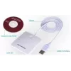 Lettore di smart card Transcend USB PC/SC N68 bianco