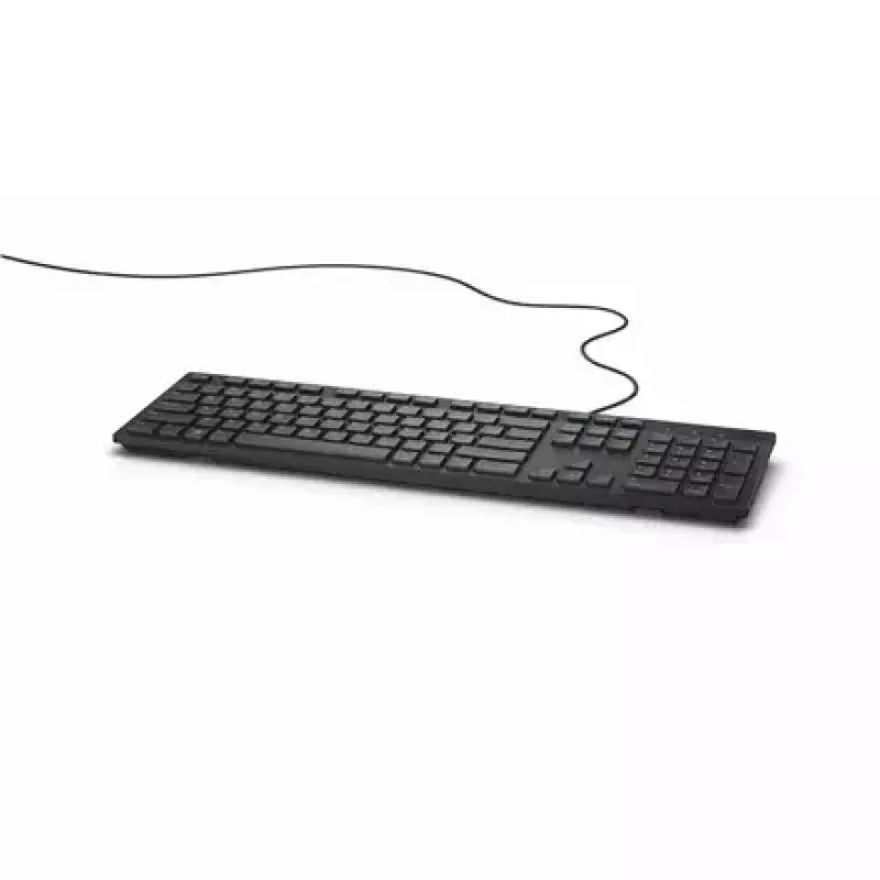Dell KB216 standard, con filo, layout tastiera russo, nero, tastierino numerico