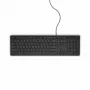 Dell KB216 standard, con filo, layout tastiera russo, nero, tastierino numerico
