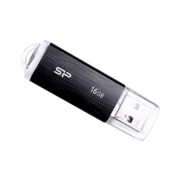 SILICON POWER Ultima U02 - 16GB chiavetta USB - USB 2.0 - nero (moq-30)