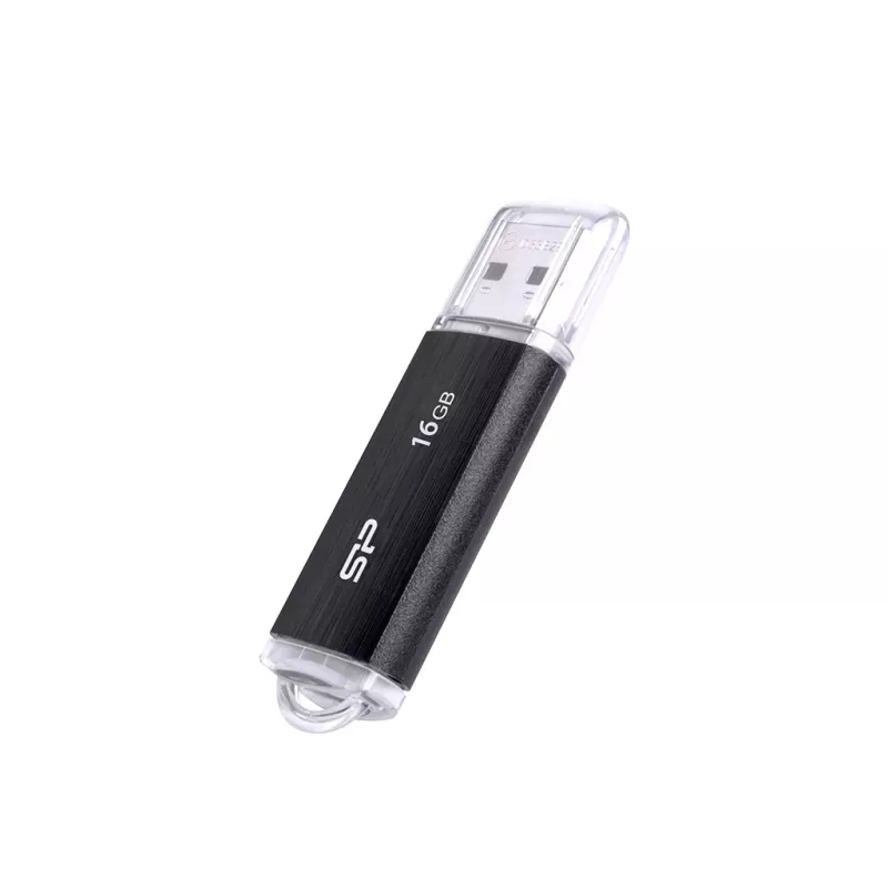 SILICON POWER Ultima U02 - 16GB chiavetta USB - USB 2.0 - nero (moq-30)