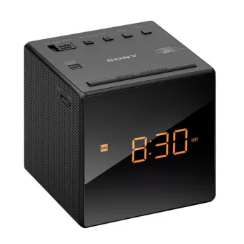 Sony ICF-C1, orologio, AM, FM, 87.5 - 108 MHz, 531 - 1602 kHz, 0.1 W, 6.6 cm