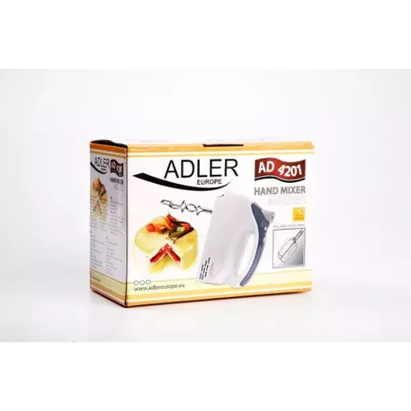 Frullatore a mano Adler AD 4201 g — 300 W, 1 kg, grigio/bianco
