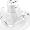 Supporto per proiettore da soffitto Vogel's PPC1500 bianco — regolabile in altezza, per installazione semplice