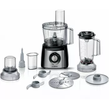 Robot da cucina Bosch MCM3501M — 800 W, ciotola 2,3 l, nero, 2 velocità, funzione pulse, mixer e mini tritatutto