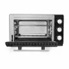 Caso TO 20 Design-Oven mini forno elettrico, 20 l, 1500 W, ventilato, girarrosto, timer, fino a 230 °C, involucro Cool-Touch, nero