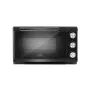 Caso TO 20 Design-Oven mini forno elettrico, 20 l, 1500 W, ventilato, girarrosto, timer, fino a 230 °C, involucro Cool-Touch, nero