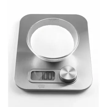 Caso 3265 Bilancia da cucina acciaio inox rettangolare Bilancia da cucina elettronica