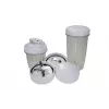 Frullatore sportivo Camry Premium CR 4071 oro trasparente bianco