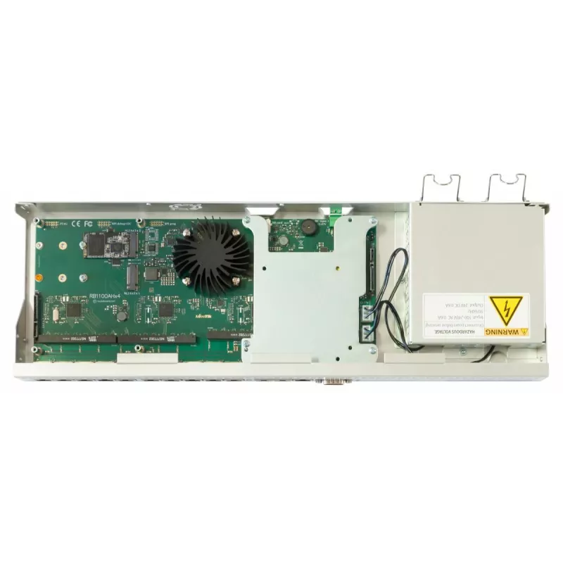 MIKROTIK Rb1100ahx4 Dude Edition con RouterOS L6, case per interni