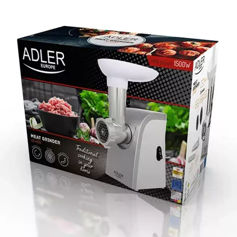 Tritacarne Adler AD 4808 350 W bianco
