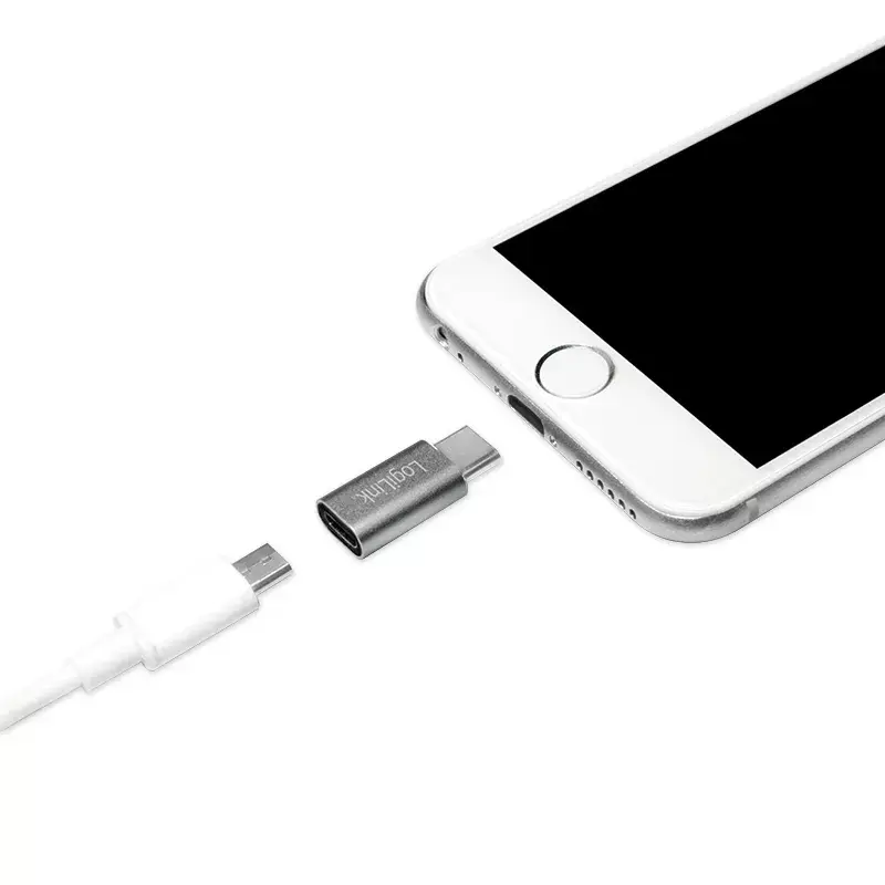 Adattatore cavo LogiLink AU0040 USB 3.1 C USB 3.0 A Micro USB 2.0 alluminio