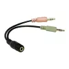 Cavo audio LogiLink CA0020 0,15 m 3,5 mm 2 x 3,5 mm nero