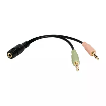 Cavo audio LogiLink CA0020 0,15 m 3,5 mm 2 x 3,5 mm nero