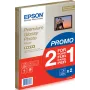 Epson Premium Glossy Photo Paper - A4 - 2x 15 fogli