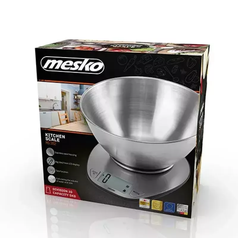 Bilancia da cucina elettronica Mesko Home MS 3152