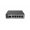 MikroTik RB760iGS hEX S router cablato, 5x Gigabit RJ45, 1x SFP, 1x USB 2.0, uscita PoE, nero