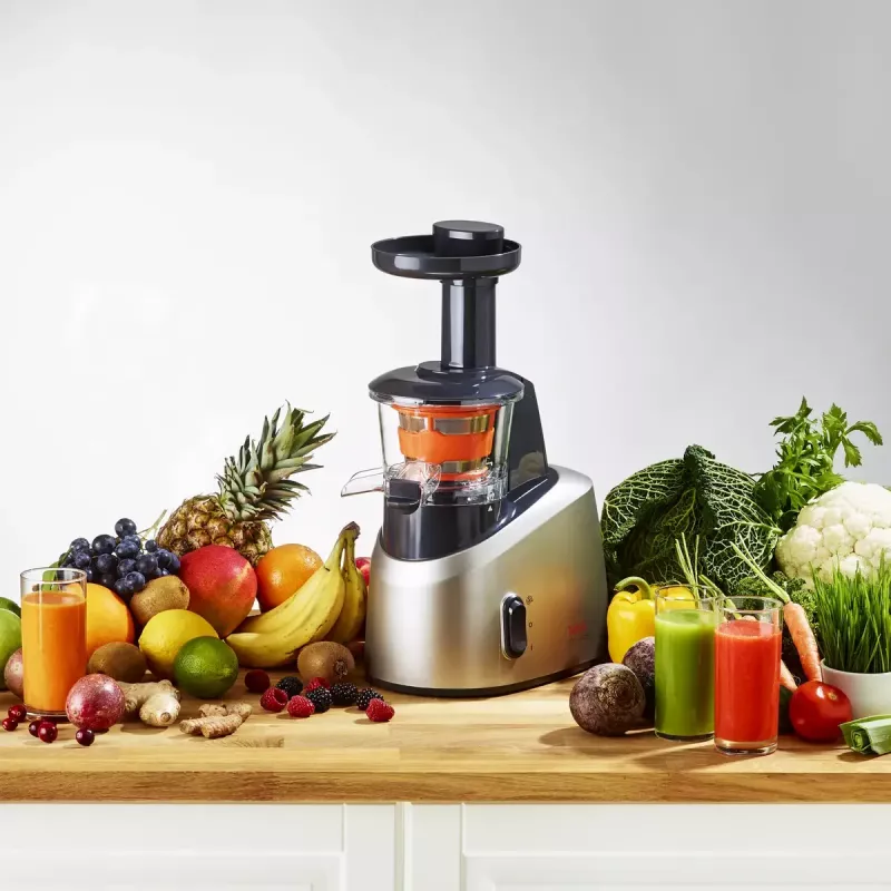 Tefal Infiny Juice ZC255B Estrattore di succo 200 W Grigio, Argento