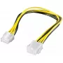Prolunga di alimentazione Goobay EPS 8-Pin 0,28 m