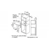 Bosch Serie 4 BFL523MS0 microonde nero, acciaio inox microonde solo da incasso 20 L 800 W