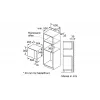 Bosch BFL520MS0 microonde nero, acciaio inox microonde combinato da incasso 20 l 800 W