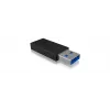 ICY BOX IB-CB015 USB Type-C 3.1 (Gen 2) USB Type-A 3.1 (Gen 2) nero