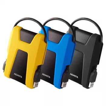 Disco rigido esterno ADATA 1TB USB 3.2 Gen 1 HD680 — 1 TB, USB 3.2 Gen 1, nero, HDD portatile