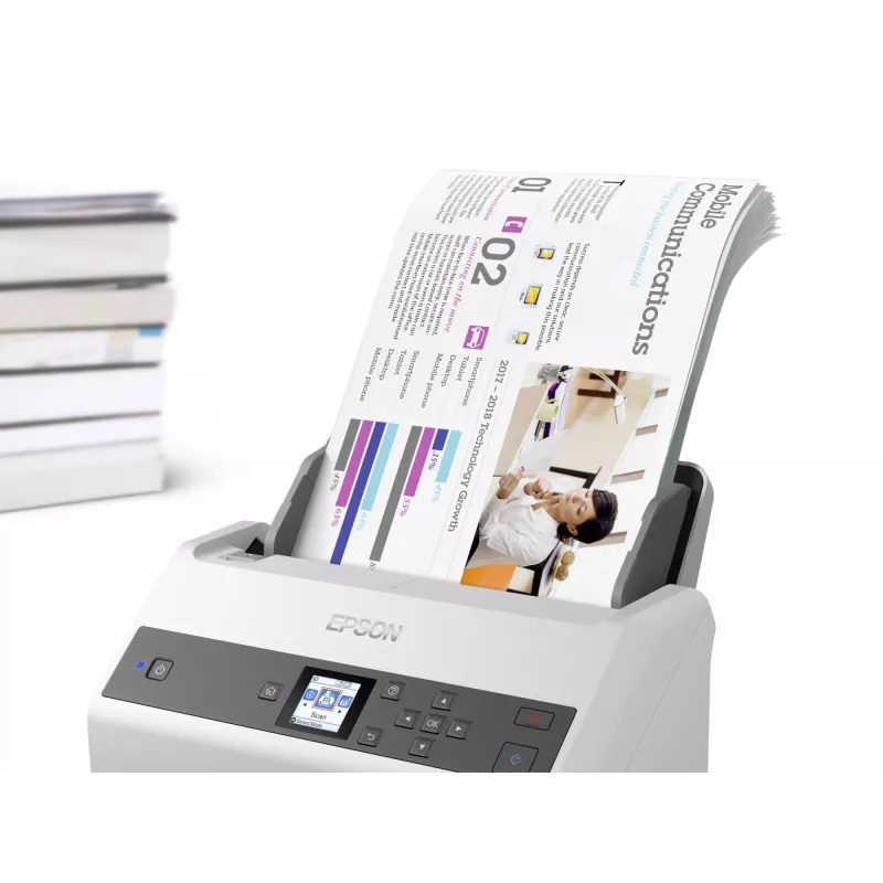 Epson WorkForce DS-970 scanner ad alimentazione automatica 600 x 600 DPI A4 grigio, bianco