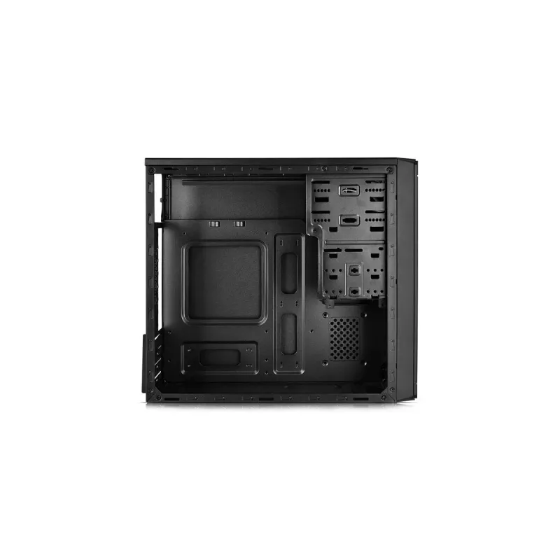 DeepCool Wave V2 DP-MATX-DPWAVE2 case PC Mini Tower, Micro ATX/Mini-ITX, scheda video fino a 320 mm, dissipatore CPU fino a 145 mm, senza alimentatore, nero
