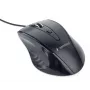 GEMBIRD mouse ottico per destrimani USB MUS-4B-02 — 1200 DPI, 4 tasti, con filo, nero