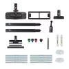 Polti Vaporetto Pro 95_Turbo Flexi pulitore a vapore a cilindro 1100 W nero, verde