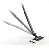 Polti Vaporetto Pro 95_Turbo Flexi pulitore a vapore a cilindro 1100 W nero, verde
